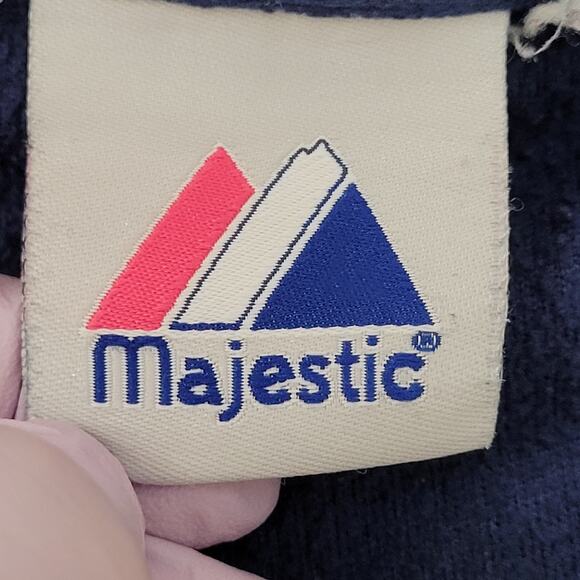 Vintage Y2K St-Louise Blues Track Jacket Womens Large 22x26 Blue Fleece - Picture 6 of 16